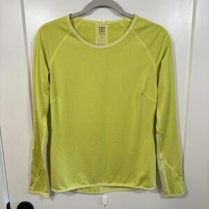 Women’s Title Nine Yellow Long Sleeve Shirt - Workout Active Wear